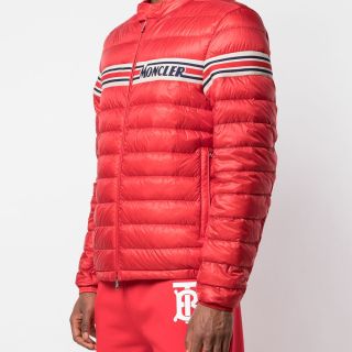 Padded Logo Stripe Jacket