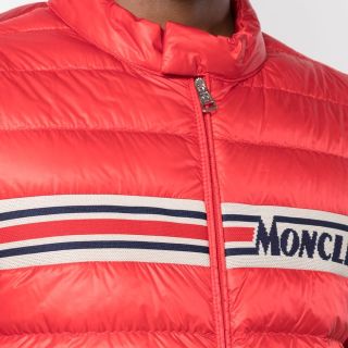 Padded Logo Stripe Jacket