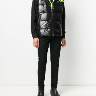 Hooded Logo Gilet
