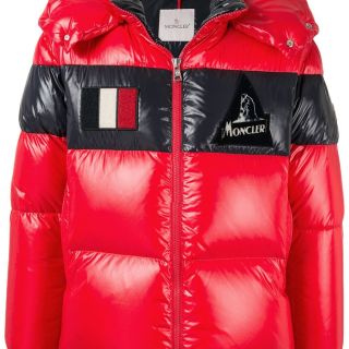 Logo Patch Padded Jacket