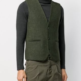 Mottled Weave Waistcoat