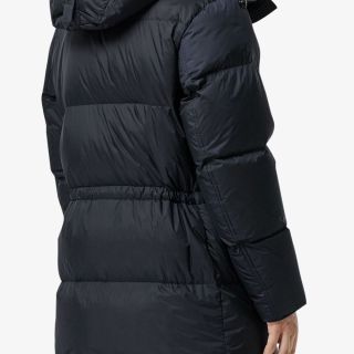 Logo Detail Hooded Puffer Coat
