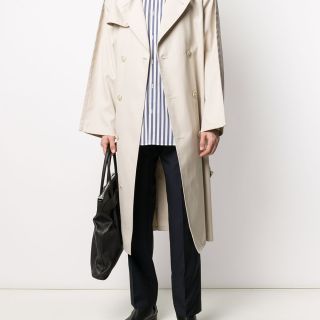 Double-breasted Belted Trench Coat